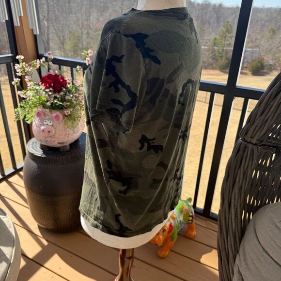 Sanctuary Camouflage Shirt Size XLG - Picture 4 of 5